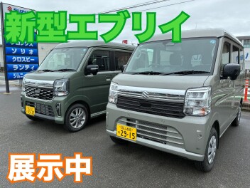 新型エブリイ・エブリイワゴンがやってきた！！
